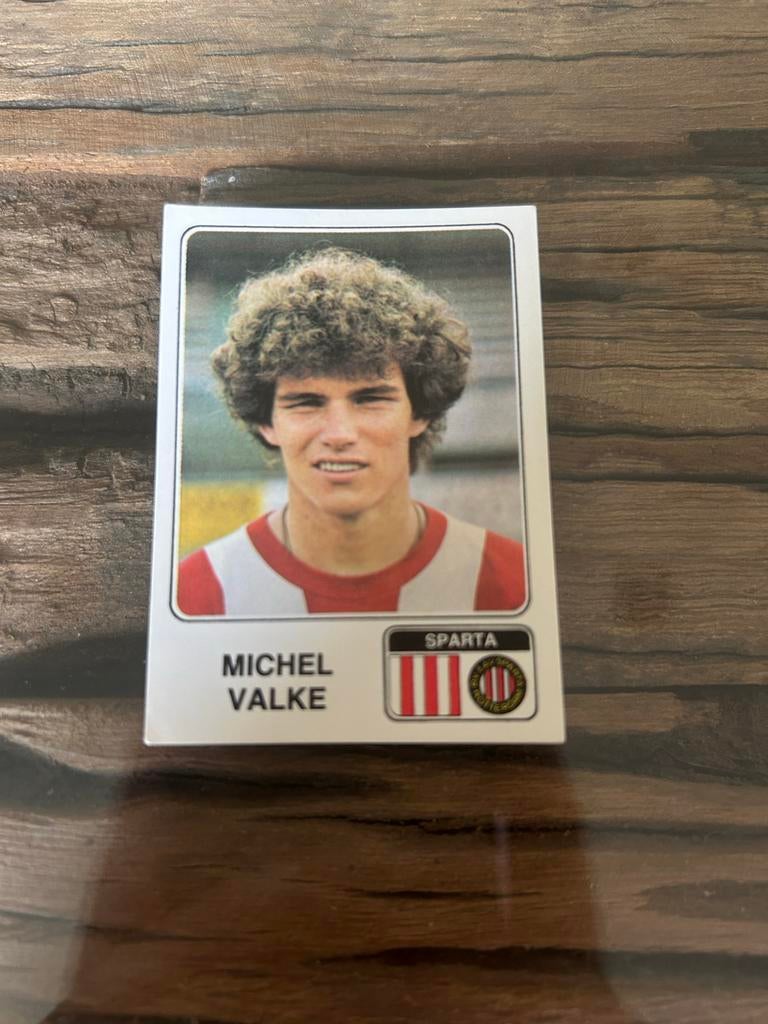 Panini Voetbal 79 Plaatje Michel Valke Sparta #228, Ophalen of Verzenden, Zo goed als nieuw, Sticker