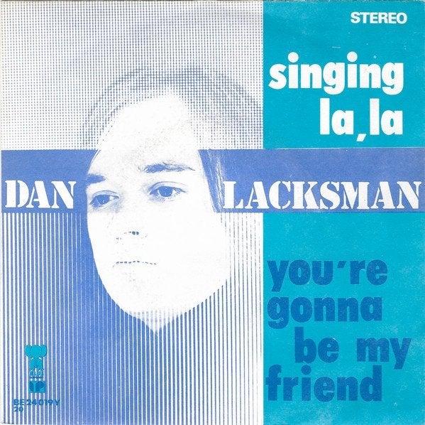 Dan Lacksman Association – You're Gonna Be My Friend, Fotohoes, Ophalen of Verzenden, Zo goed als nieuw, Pop