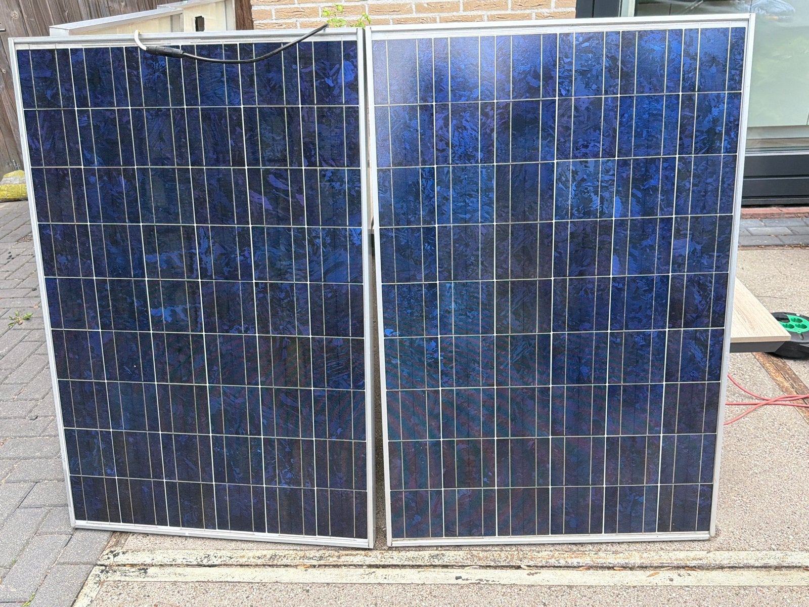 Philips zonnepanelen set met omvormer (4x 125Wp), Ophalen, Gebruikt, Overige typen