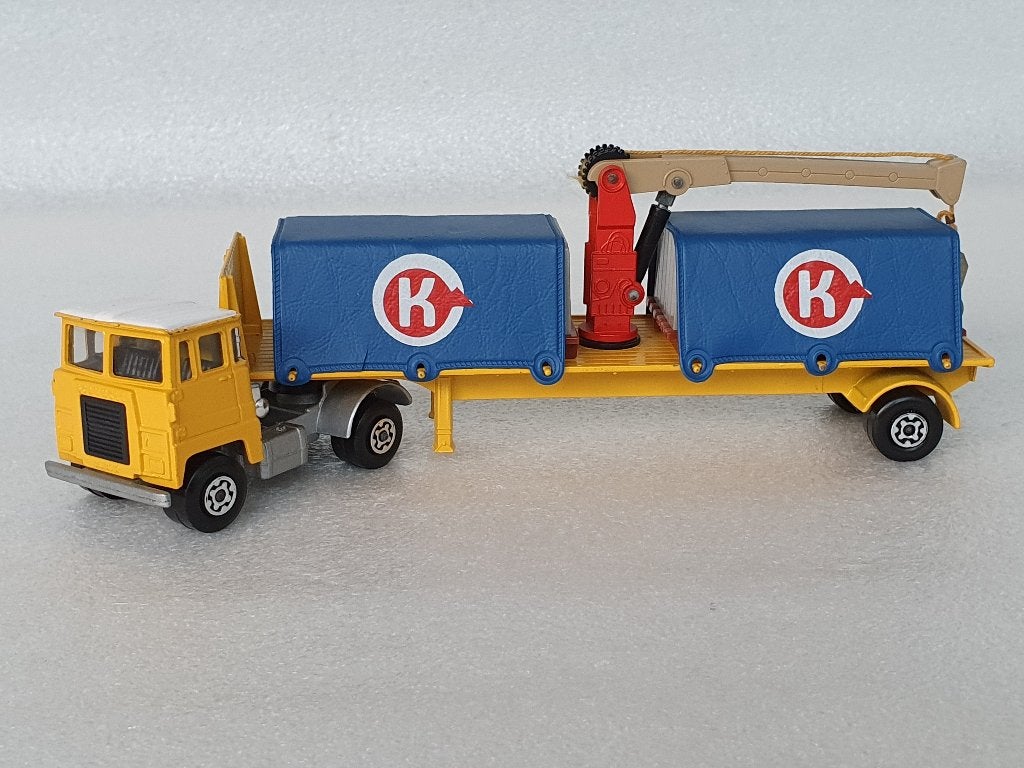 Matchbox - Super Kings: Scammell Cargo Hauler (K-33), Hobby en Vrije tijd, Ophalen of Verzenden, Gebruikt, Bus of Vrachtwagen