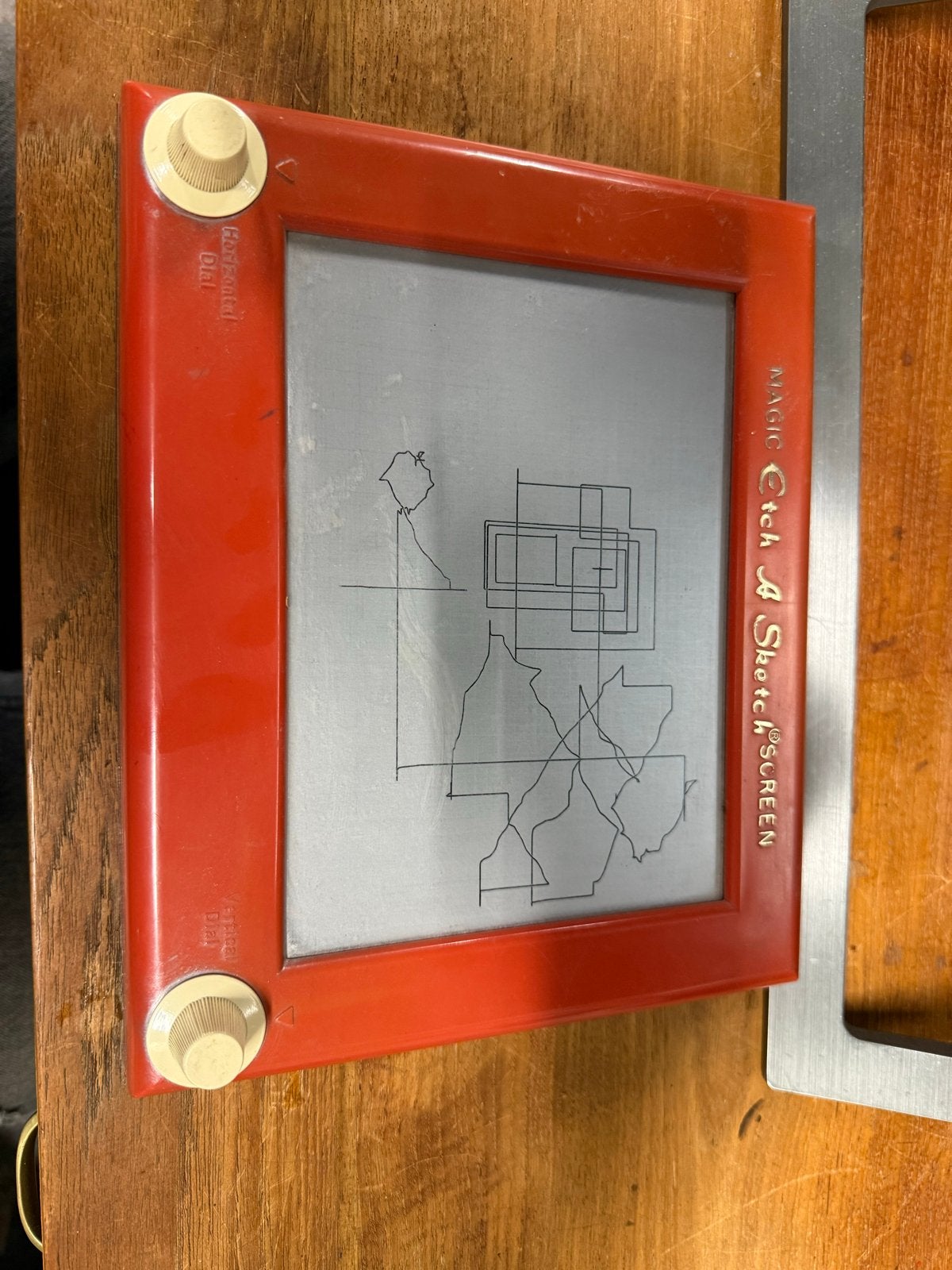 Magic Etch A Sketch Screen - Origineel Tekenbord, Gebruikt, Q, Verzenden, Knutselen