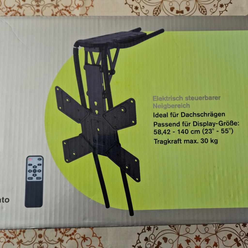 Elektrische TV Plafondbeugel - 23-55 inch - Max 30kg, Ophalen, Gebruikt