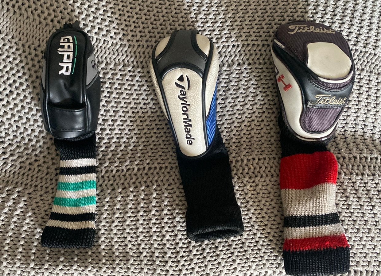 GOLF HYBRIDE HEADCOVERS > TAYLORMADE & TITLEIST, Sport en Fitness, Golf, Ophalen, Club