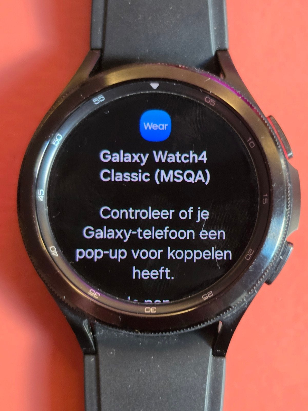 Samsung Galaxy Watch 4 Classic - Lichte gebruikersspor, Gebruikt, Zwart, Ophalen of Verzenden, Samsung