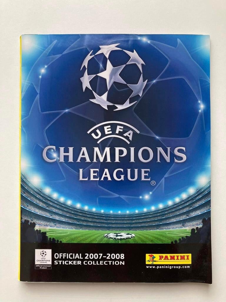 Panini Champions League 2007-2008 Compleet, Ophalen of Verzenden, Gebruikt, Buitenlandse clubs, Poster, Plaatje of Sticker