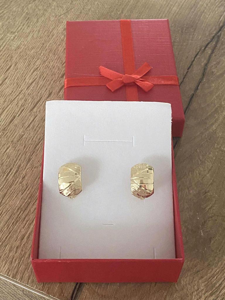 Mooie 14 karaat gouden dames oorbellen, 585 goud, Sieraden, Tassen en Uiterlijk, Oorbellen, Ophalen of Verzenden, Nieuw, Goud