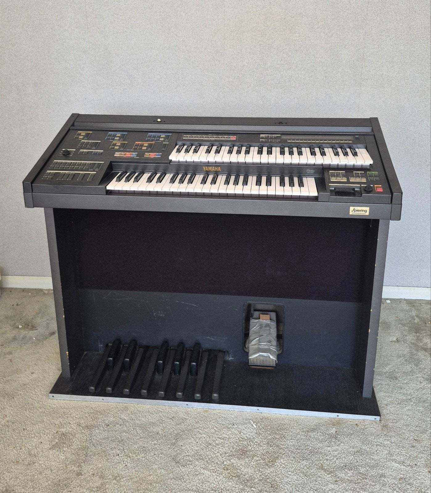 Yamaha Electone MC-450 Orgel - Vintage met 2 klavieren, Ophalen, Gebruikt, 2 klavieren, Orgel