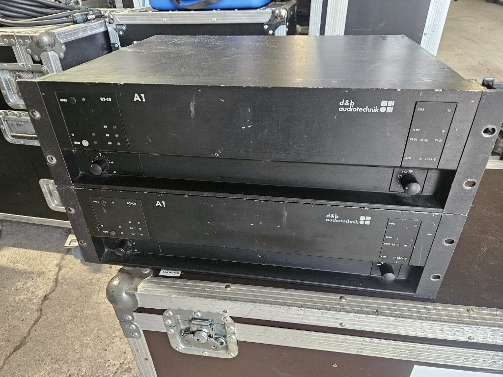 D&B audiotechnik A1, 120 watt of meer, Ophalen, Overige merken, Gebruikt