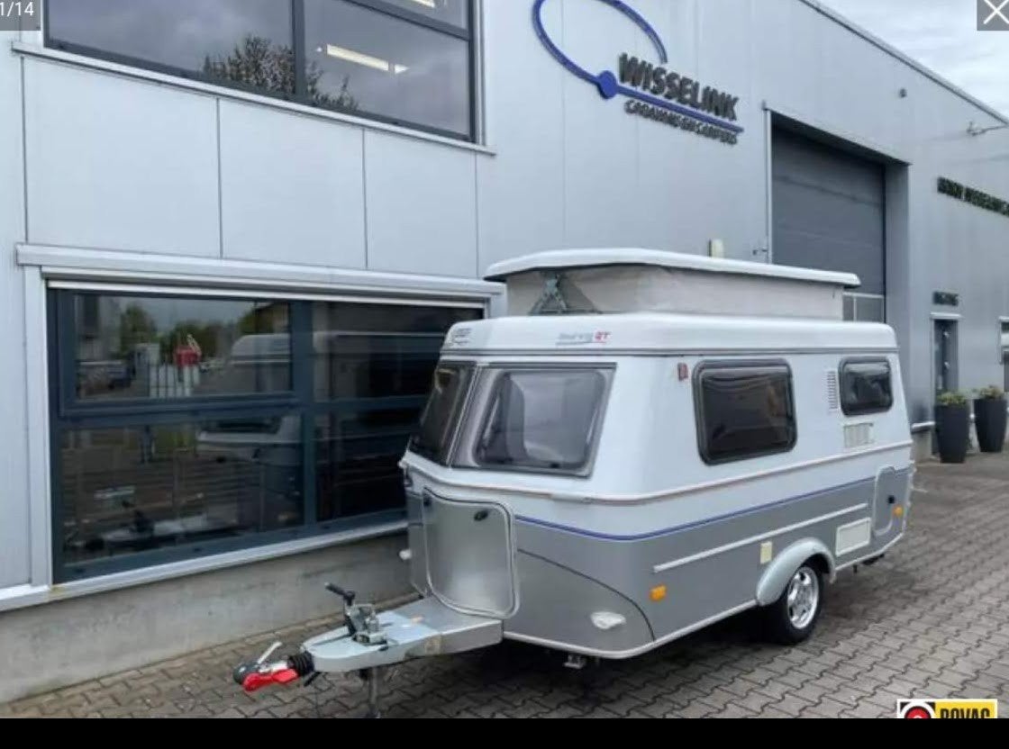 Mooie Eriba Puck L Touring 225 GT (Bouwjaar 2008), Standaardzit, Tot en met 2, Particulier, Luifel
