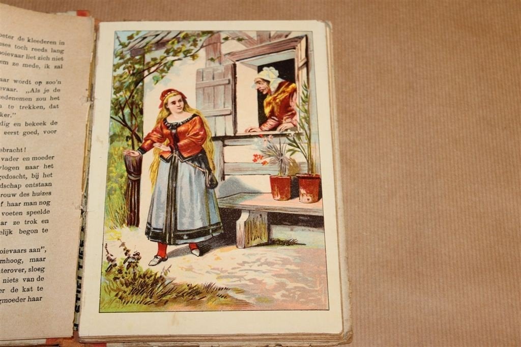 Nieuwe Sprookjesschat — Met Illustraties [Antiek ca. 1900], Boeken, Sprookjes en Fabels, Ophalen of Verzenden, Gelezen