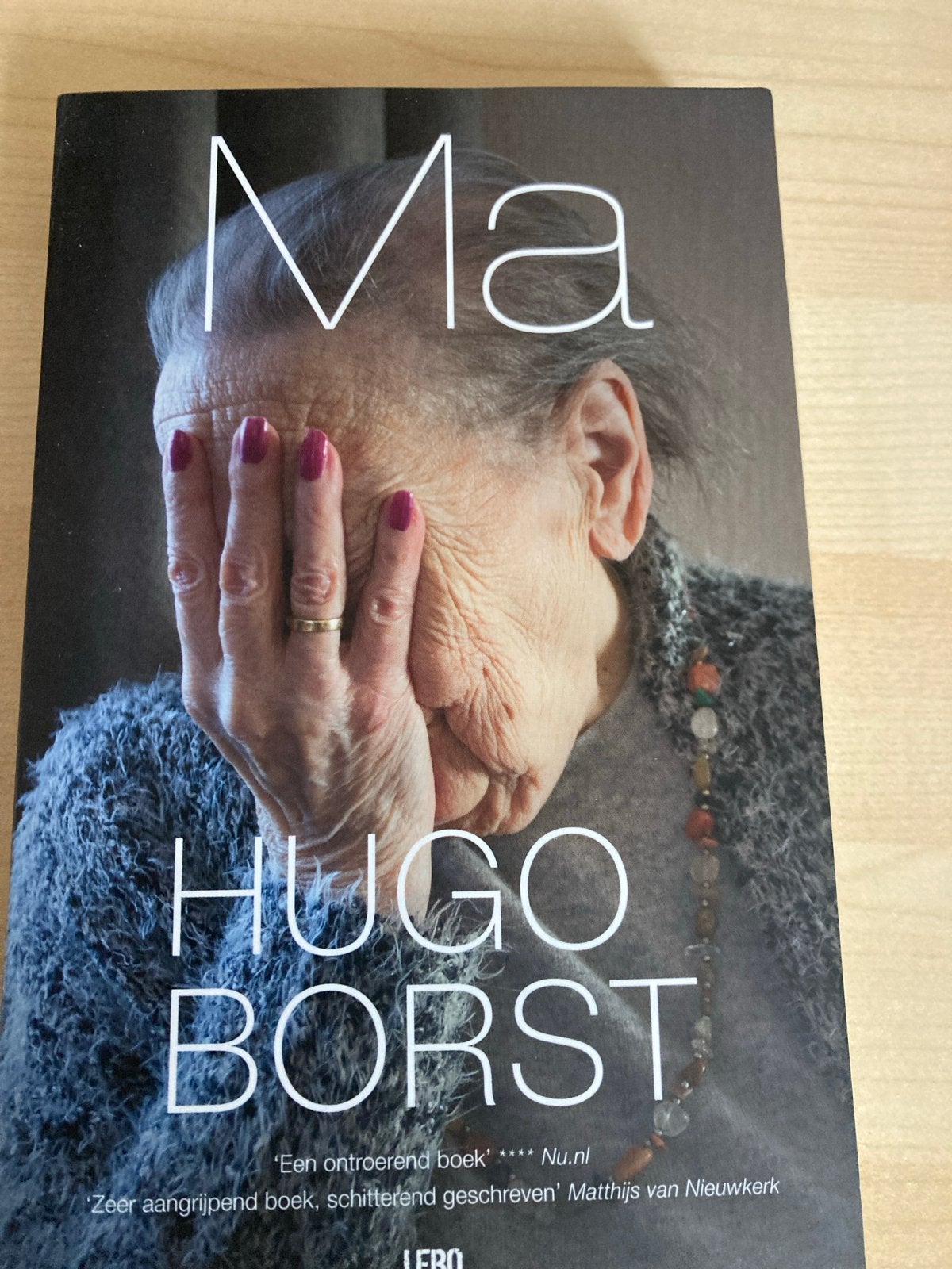 Ma - Hugo Borst (Boek over dementie en mantelzorg), Ophalen of Verzenden, Zo goed als nieuw, Overige