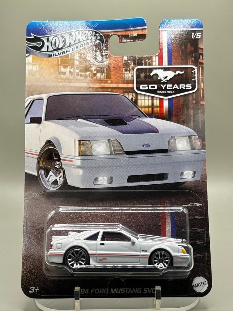 Hot Wheels Silver Series '84 Ford Mustang SVO, Auto, Nieuw, Ophalen of Verzenden, Mattel
