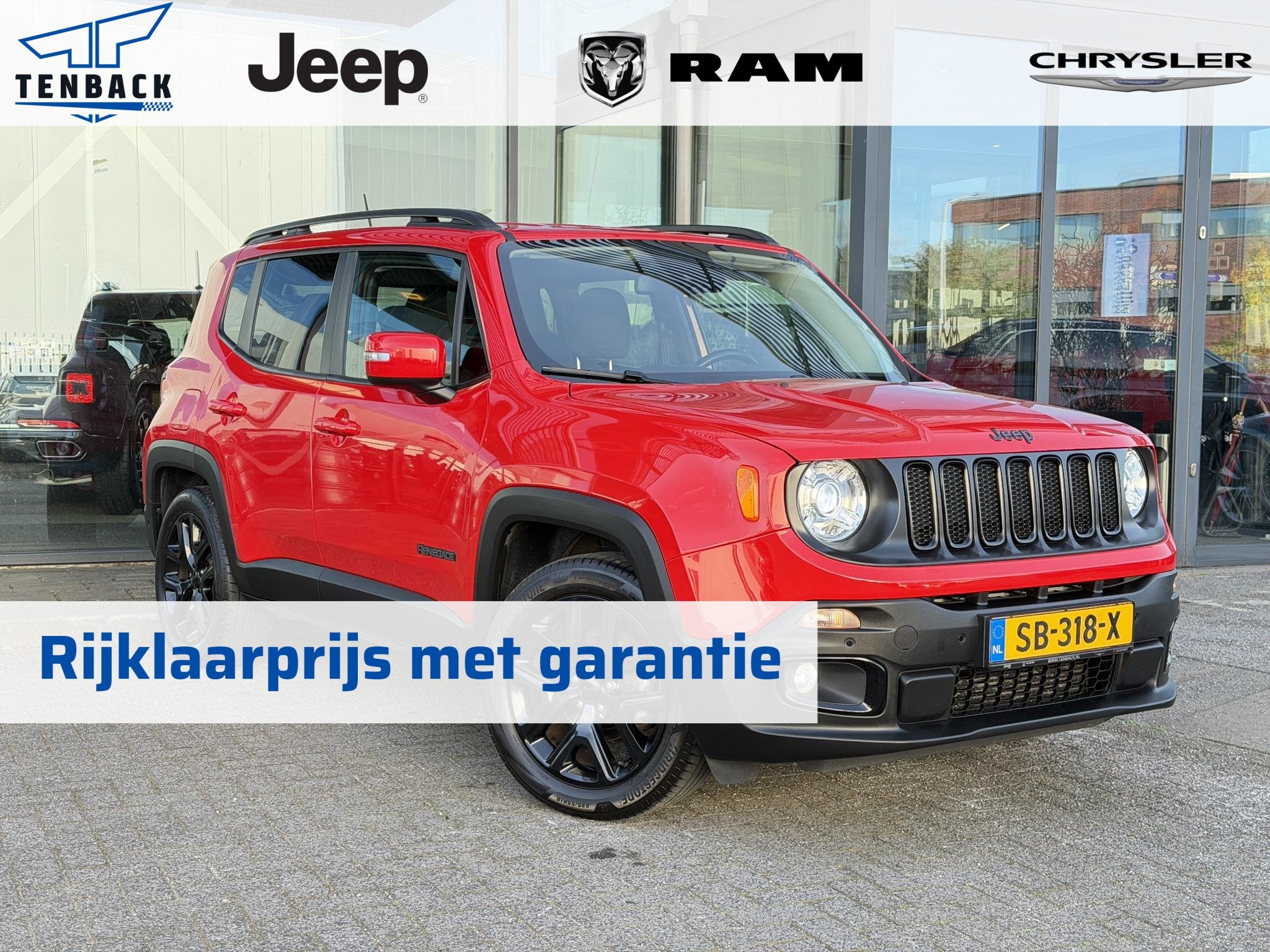Jeep Renegade 1.4 MultiAir Limited 1e Eigenaar | Automaat |, Auto's, Dealer onderhouden, Stof, Gebruikt, 4 cilinders