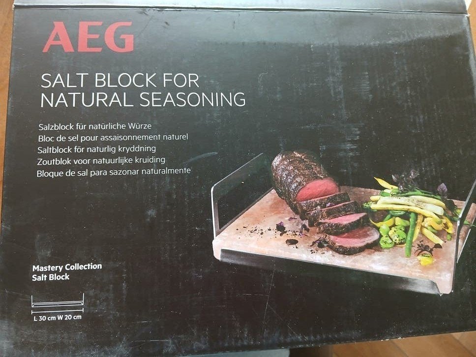 AEG Zoutblok voor natuurlijke kruiding - Nieuw in doos, Overige typen, Ophalen of Verzenden, Nieuw