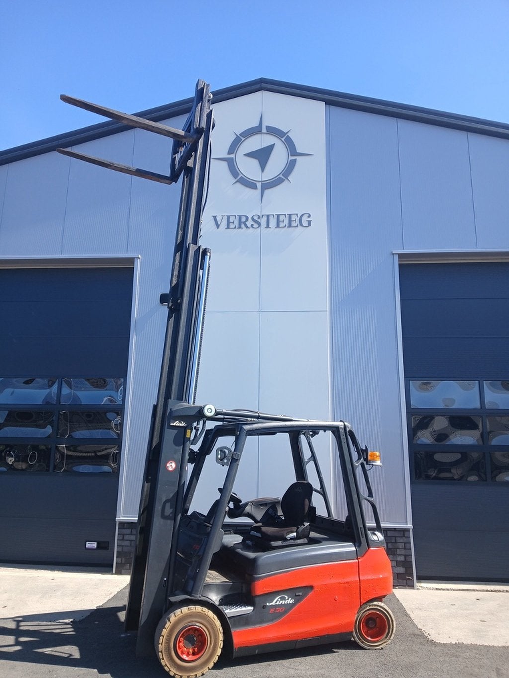 Linde E30L Triplo sideshift!, 3000 tot 4000 kg, Linde, Heftruck, Info@linde-mh.de