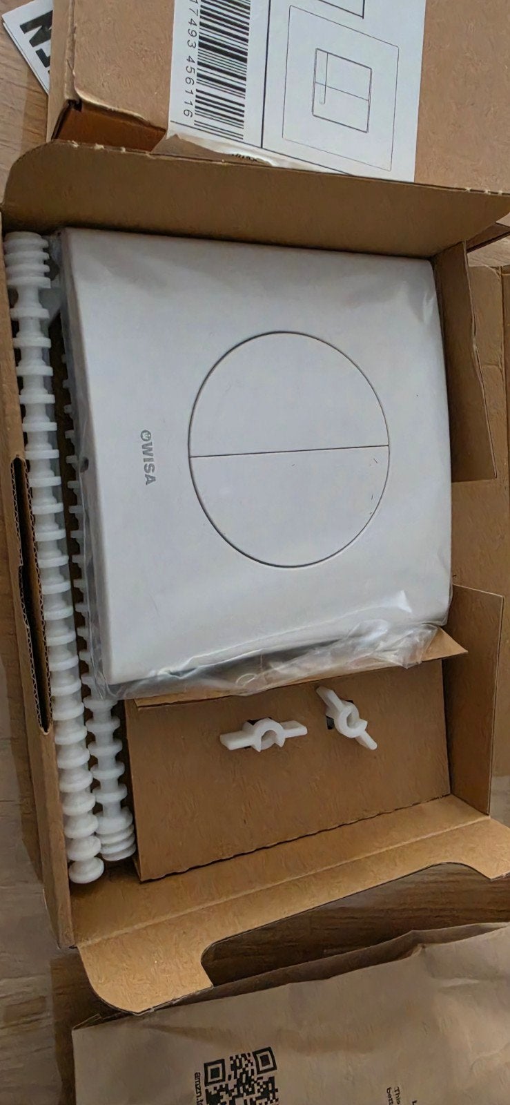 bedieningspaneel voor een WISA XS reservoir. NIEUW!, Ophalen of Verzenden, Nieuw, Toilet