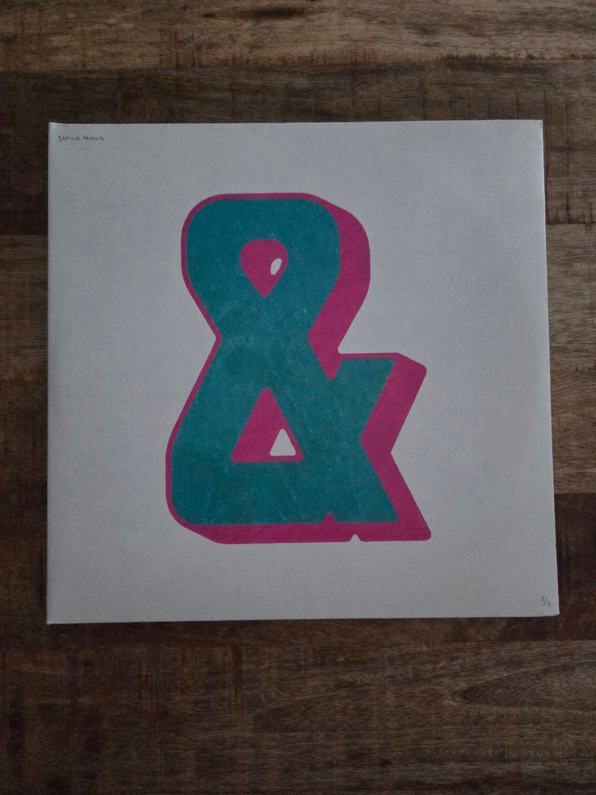 dubbel lp bastille & (ampersand), Ophalen of Verzenden, Zo goed als nieuw, 12 inch