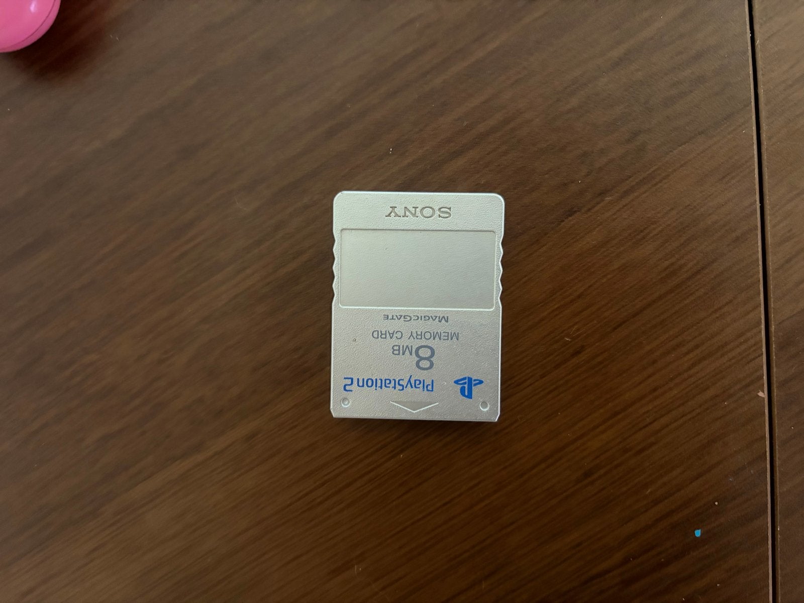 Sony PlayStation 2 originele 8MB Memory Card Platinum, Ophalen of Verzenden, Gebruikt, Geheugenkaart, PlayStation 2