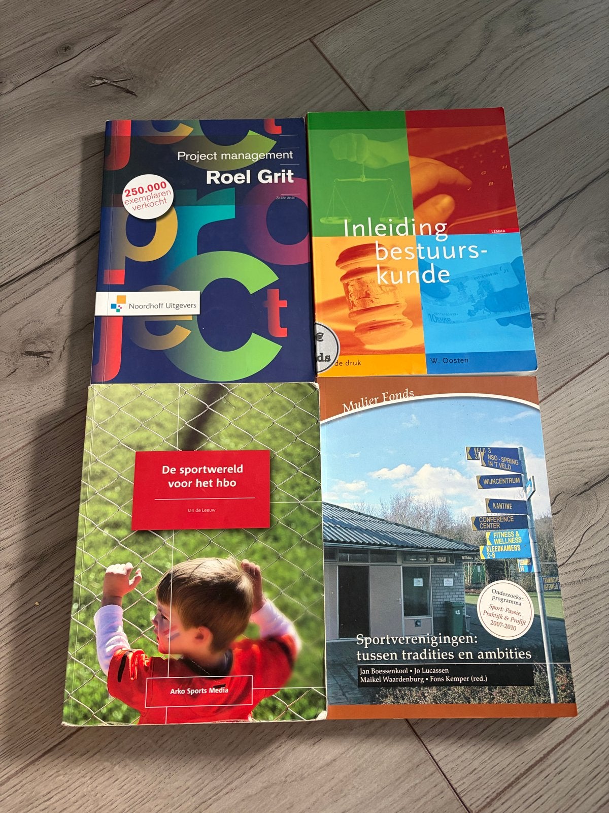 Diverse studieboeken voor opleiding Sportkune, Ophalen of Verzenden, Gamma, Zo goed als nieuw, HBO