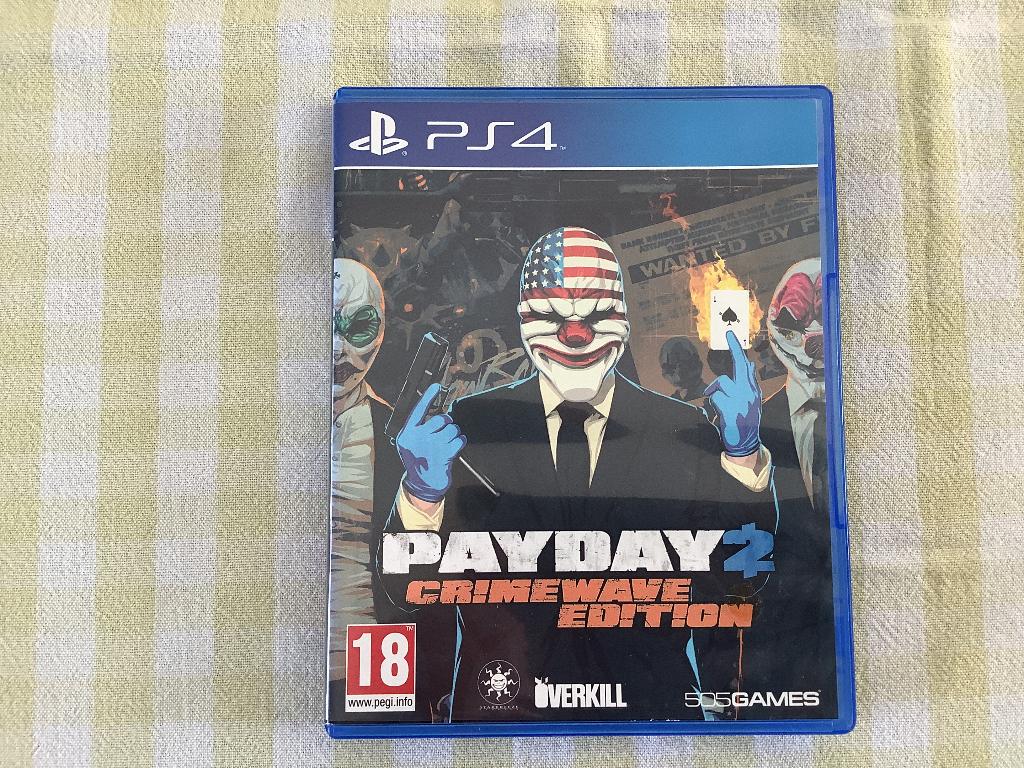 Ps4 game payday, Avontuur en Actie, Vanaf 18 jaar, 1 speler, Ophalen of Verzenden