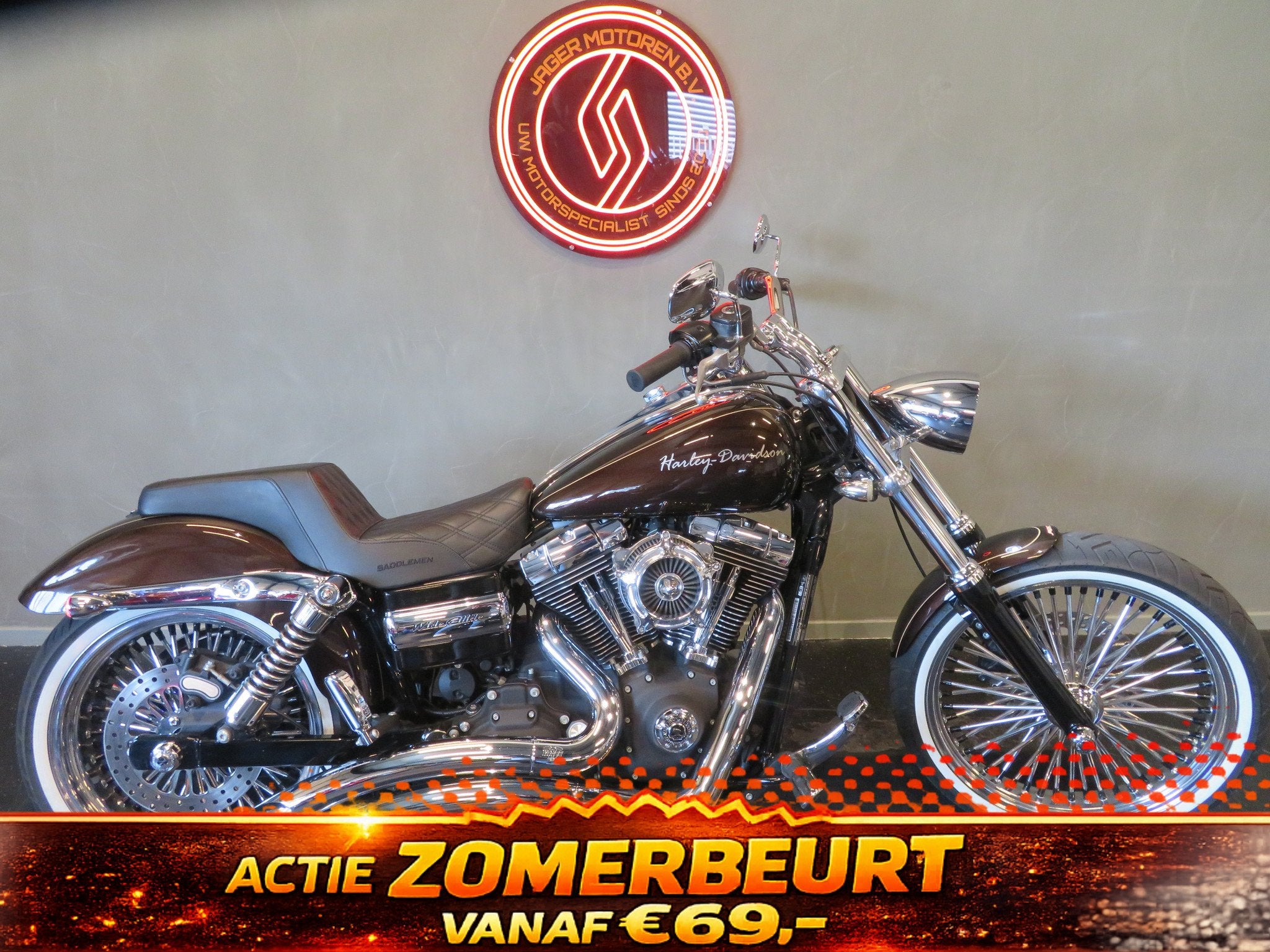 Harley-Davidson FXDWG DYNA WIDE GLIDE SPECIAL EDIT., Motoren, Motoren | Harley-Davidson, Bedrijf, Chopper