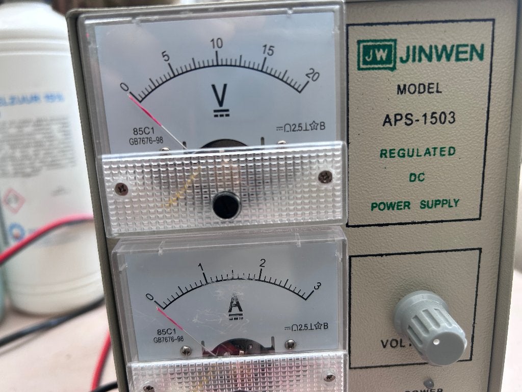 Regelbare voeding 0-20V YUNWEN APS-1503, Ophalen of Verzenden, Zo goed als nieuw