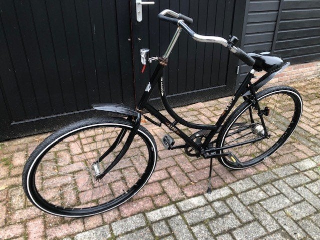 Aldo Cargo Caferacer , zelfbouw . nieuwe banden , verlichtin, Fietsen en Brommers, Terugtraprem, Gebruikt, 53 tot 57 cm, Ophalen