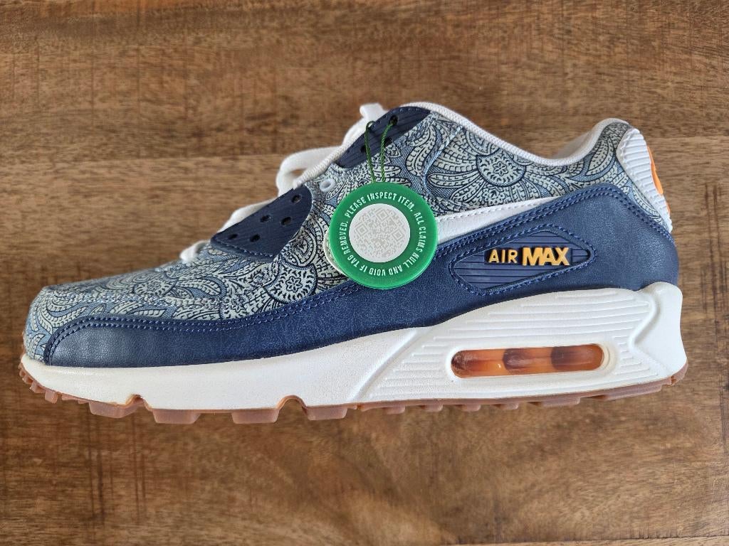 Nieuwe Nike air max 90 liberty, deadstock, maat 42,5, Overige kleuren, Nike, Nieuw, Ophalen of Verzenden