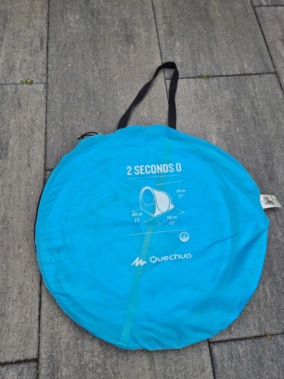 Quechua 2 Seconds Pop-up Tent, Ophalen, Gebruikt, Tot en met 2