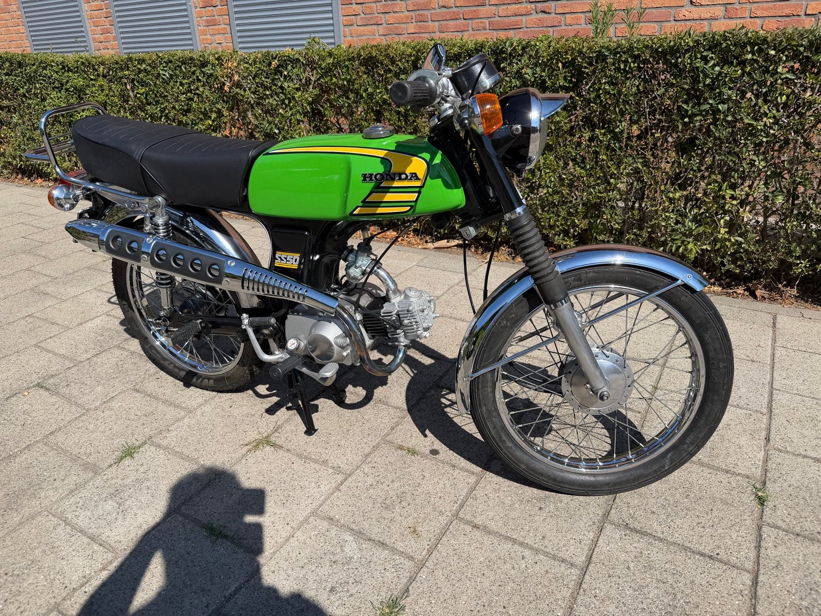 Honda SS50 - Klassieke bromfiets in topconditie, Overige modellen, Maximaal 45 km/u, Ophalen of Verzenden, Zo goed als nieuw