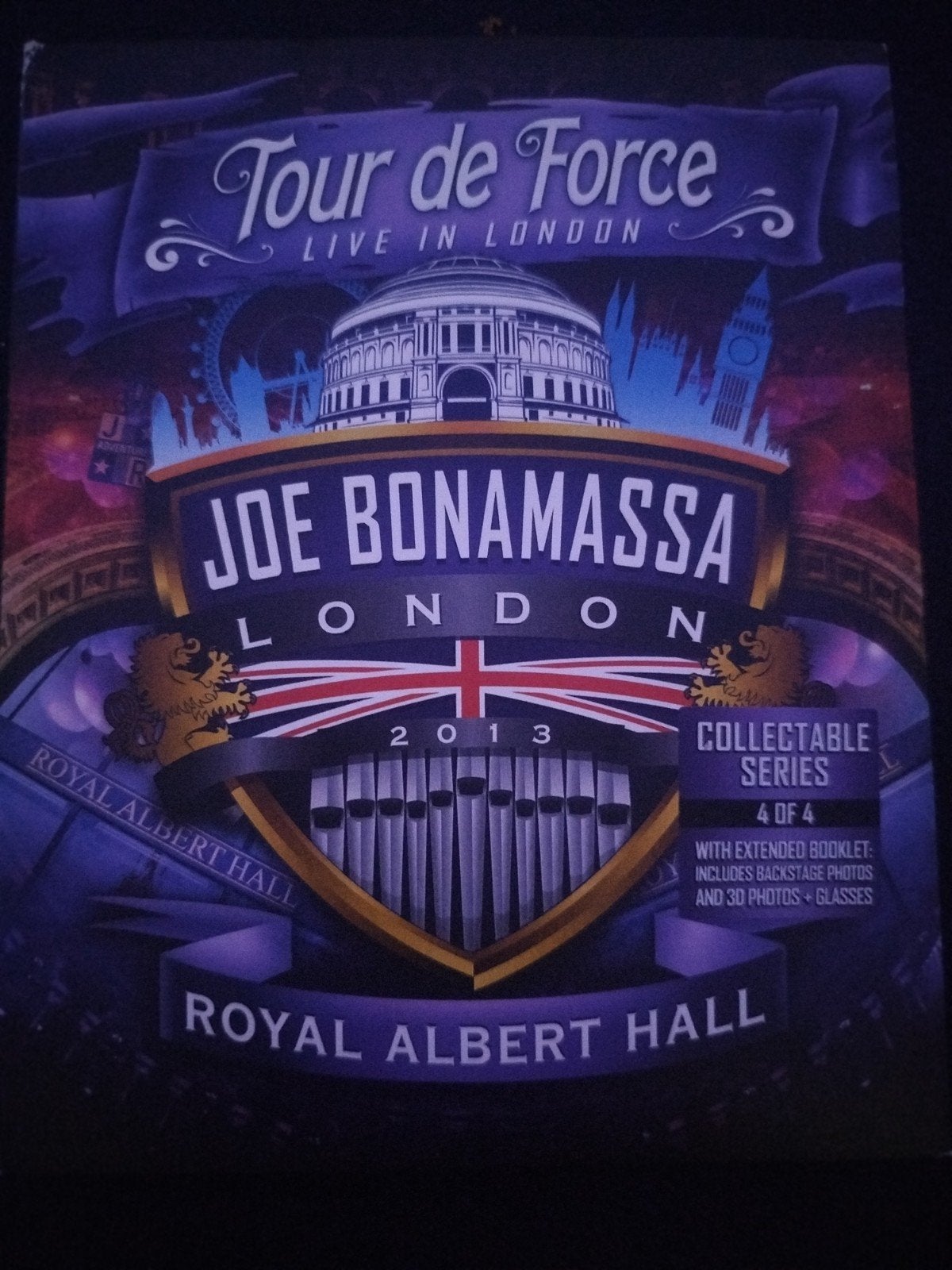 JOE BONAMASSA LIVE IN LONDON TOUR DE FORCE COLLECTABLE DVD, Engels, Alle leeftijden, Engels, Zo goed als nieuw