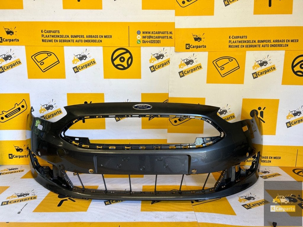 VOORBUMPER FORD C-MAX 2016+ PDC KLS LKN0097A bumper, Auto-onderdelen, Carrosserie en Plaatwerk, Bumper, Ford, Voor, Gebruikt, Ophalen of Verzenden