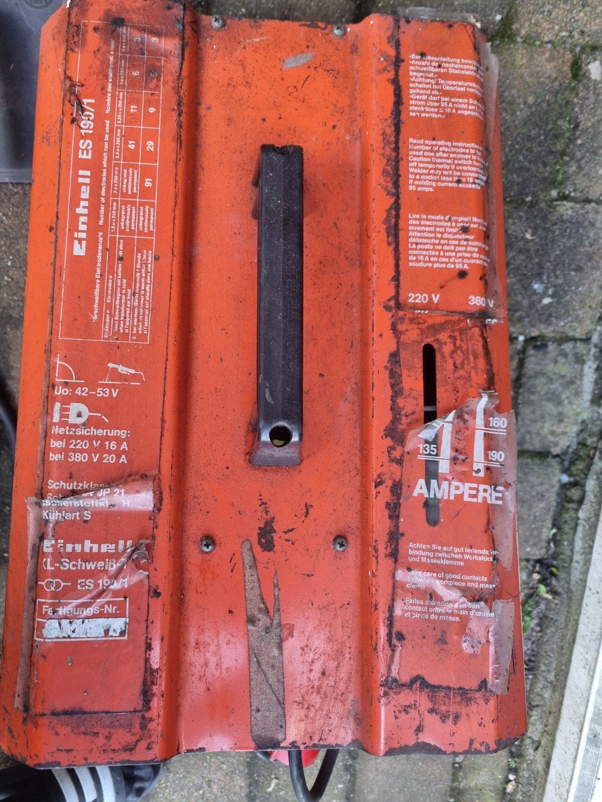lasapparaat professioneel, Ophalen, Gebruikt, Steen of Klei, 15 m² of meer
