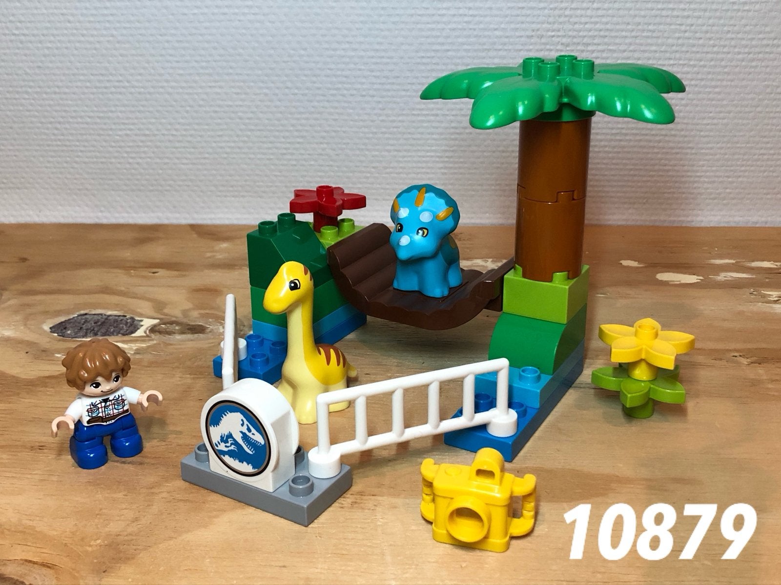 Duplo dino vriendjes 10879 (compleet) 1, Ophalen of Verzenden, Zo goed als nieuw, Complete set, Duplo