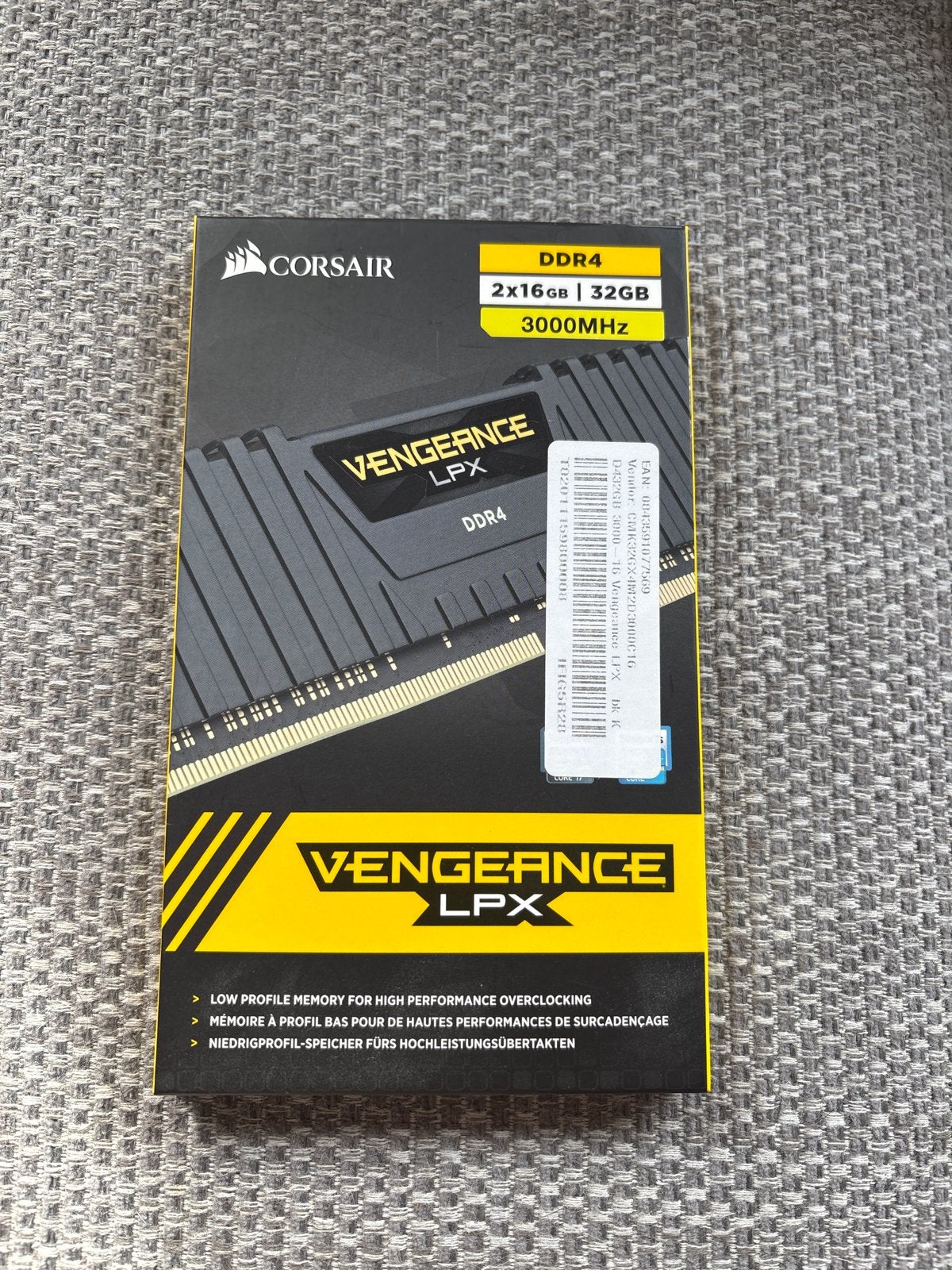 Corsair Vengeance LPX DDR4 RAM 32GB (2x16GB) 3000MHz, 32 GB, DDR4, Nieuw, Ophalen of Verzenden