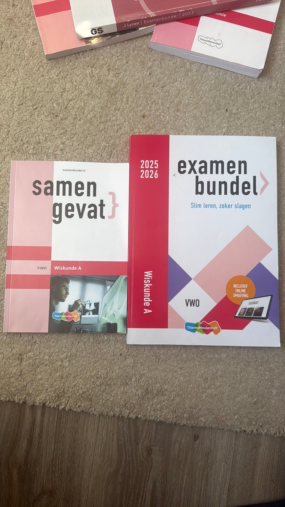 Wiskunde A examenbundels VWO, Boeken, Schoolboeken, Ophalen of Verzenden, Zo goed als nieuw, VWO