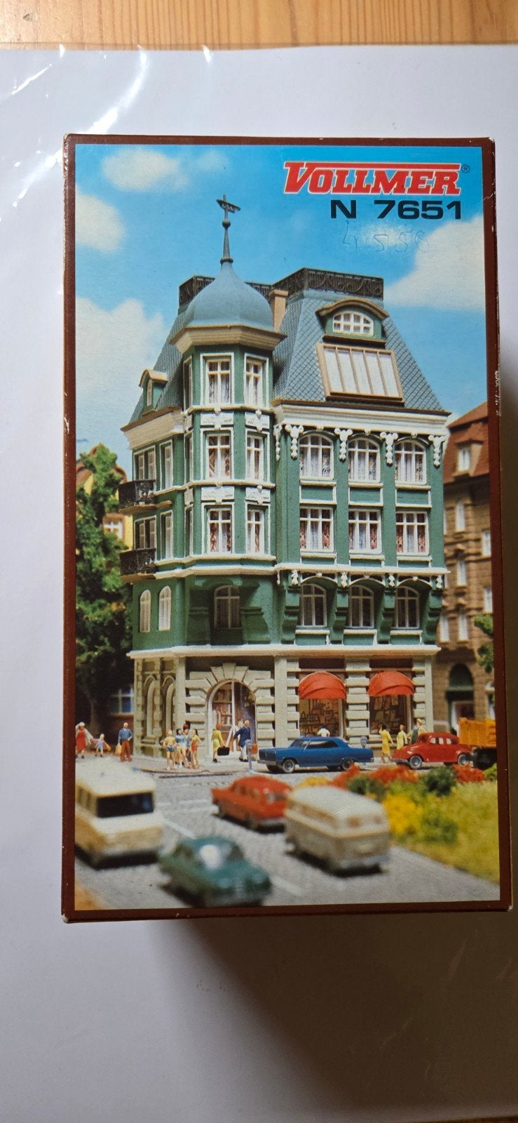 Vollmer N 7651 Herenhuis Modelbouwkit, Overige merken, Gelijkstroom of Wisselstroom, Brug, Tunnel of Gebouw, Nieuw