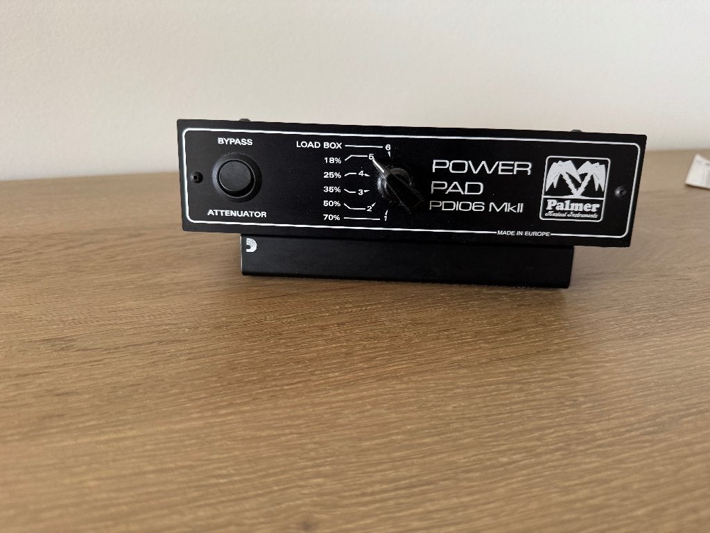Palmer PDI-06 MkII 16 ohm Loadbox - Attenuator, Ophalen of Verzenden, Zo goed als nieuw, Gitaar, 100 watt of meer