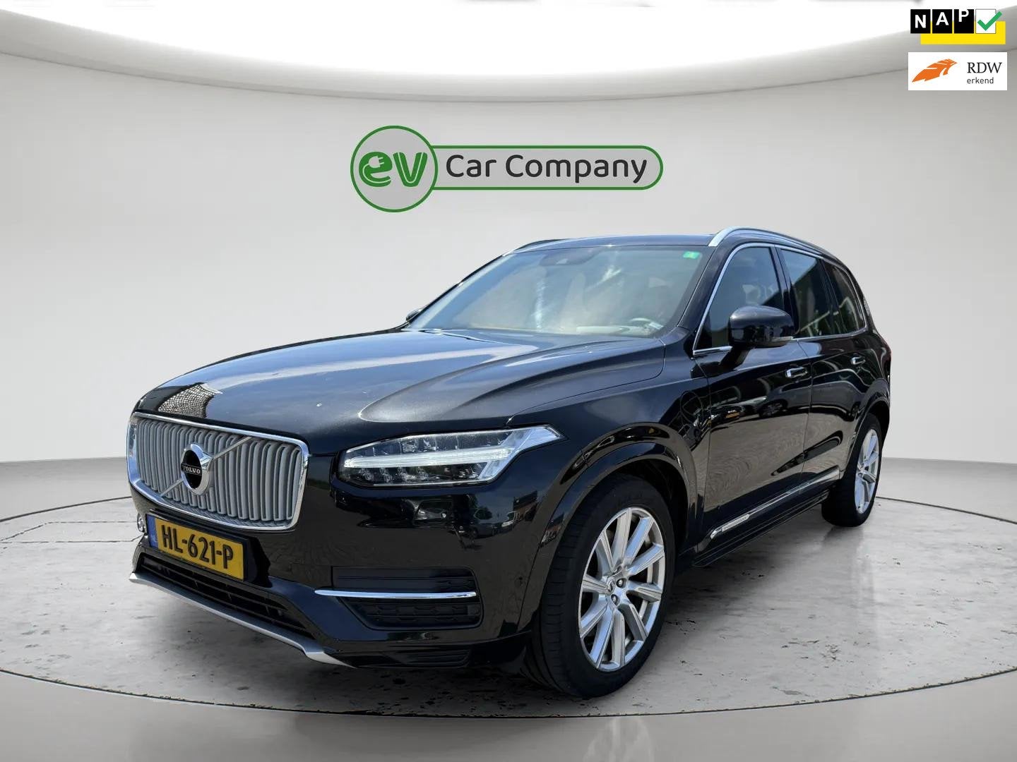 Volvo XC90 2.0 T8 Twin Engine AWD Inscription | 7P | Bowers, 1969 cc, 7 stoelen, Zwart, Bedrijf