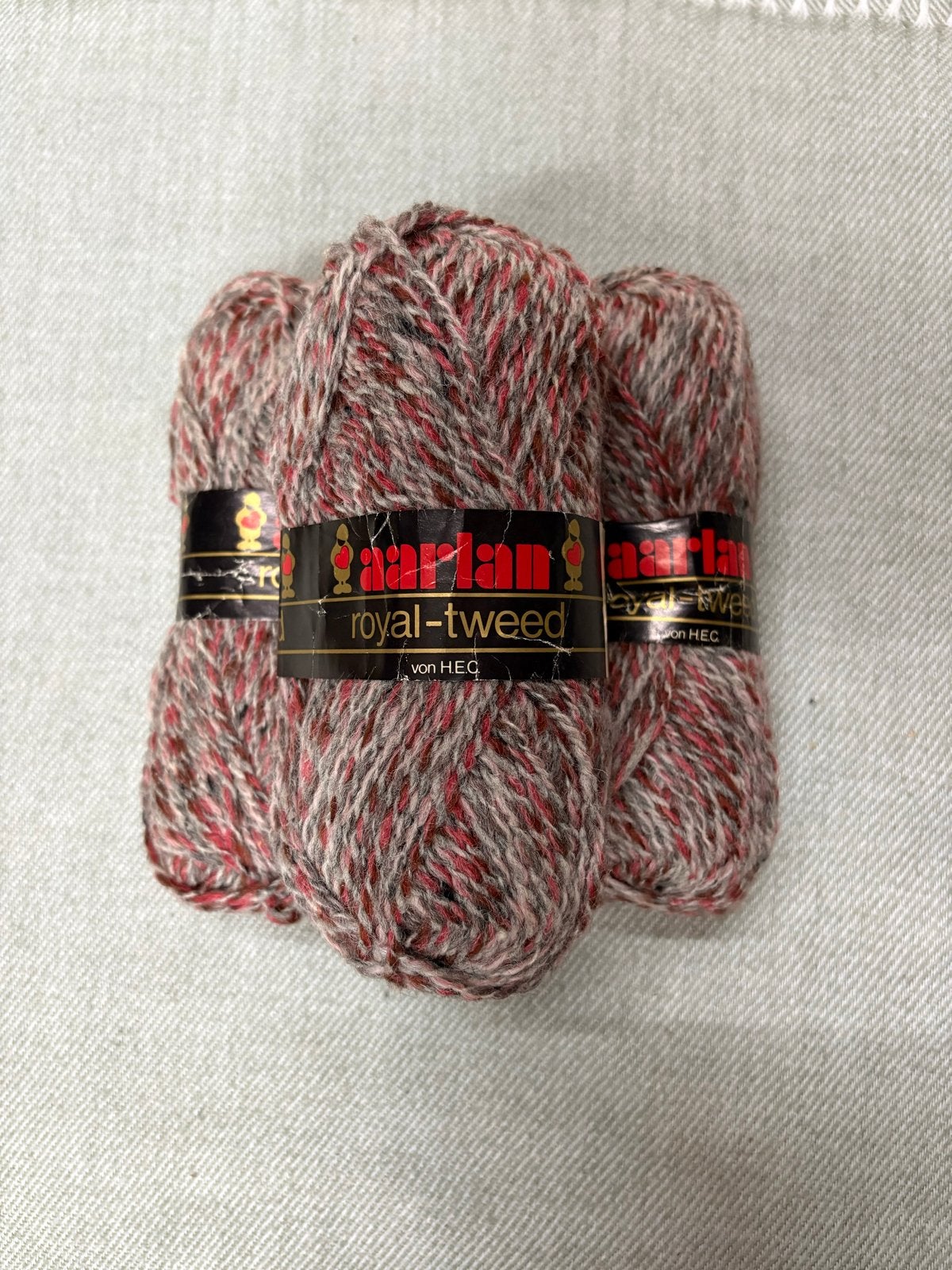 Aarlan Royal-Tweed Wol - 19x, Hobby en Vrije tijd, Verzenden, Nieuw, Breien of Haken, Wol of Garen
