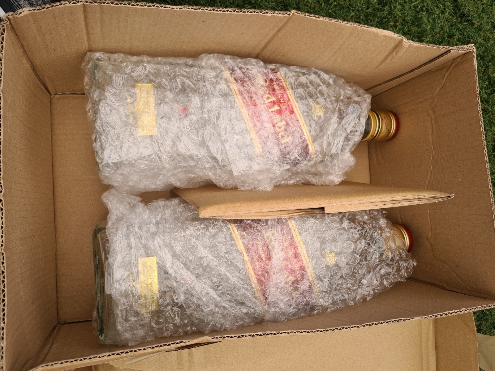Johnnie walker redlabel 3 liter fles, Verzamelen, Ophalen, Verpakking