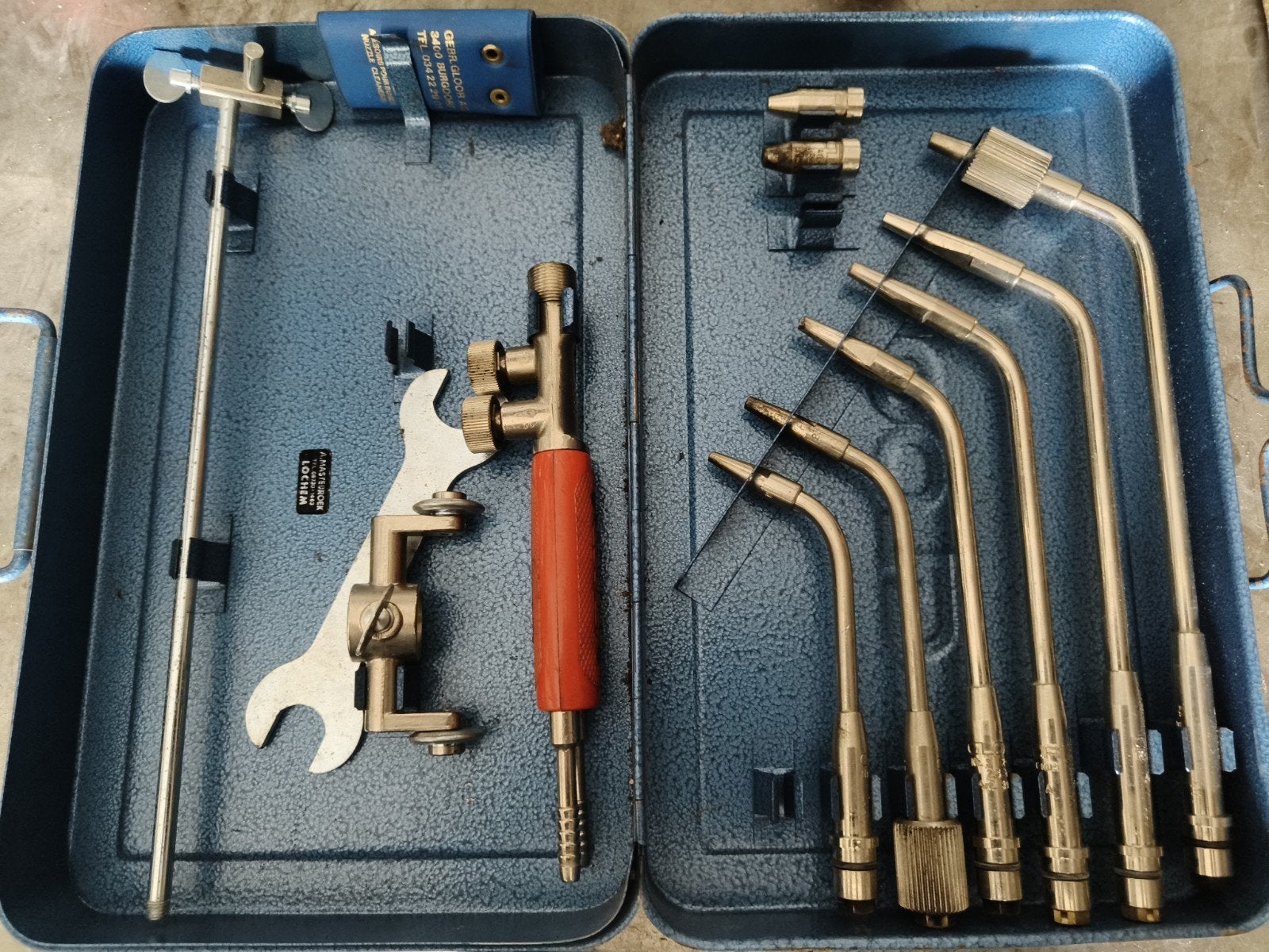 Gloor Lilliput Lasapparaat/snijbrander set, Ophalen of Verzenden, Gebruikt, Minder dan 150 ampère, Overige typen