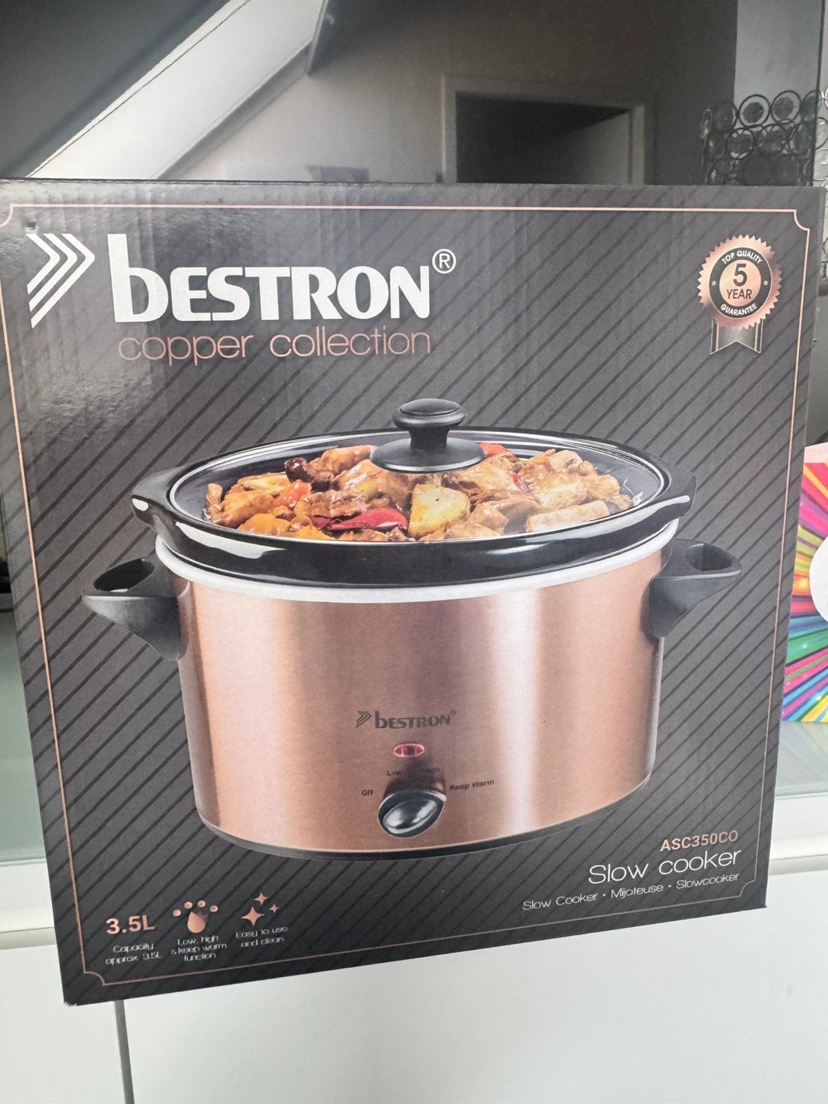 Bestron ASC350CO, Ophalen, Nieuw