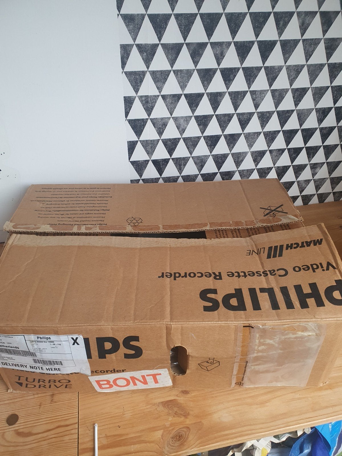 Philips VR969 Videorecorder -doos, Audio, Tv en Foto, Videospelers, Ophalen of Verzenden, Gebruikt, VHS-speler of -recorder