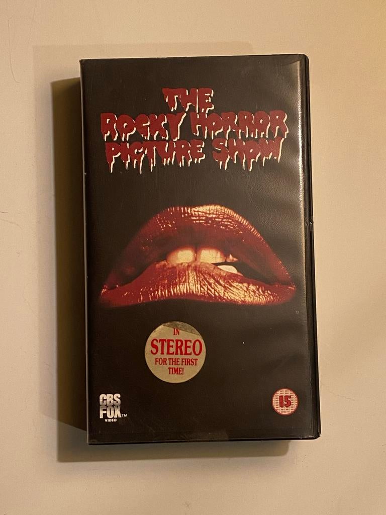 The Rocky Horror Picture Show op VHS Stereo - Richard O'Brie, Cd's en Dvd's, Vanaf 16 jaar, Ophalen of Verzenden, Gebruikt, Horror