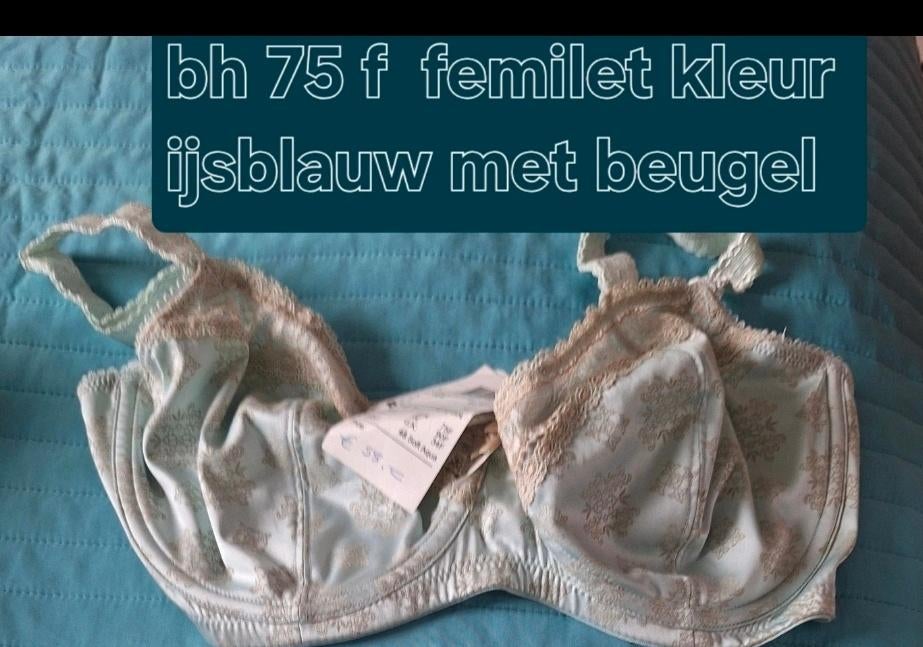 bh 75f, Kleding | Dames, Verzenden, Blauw, BH