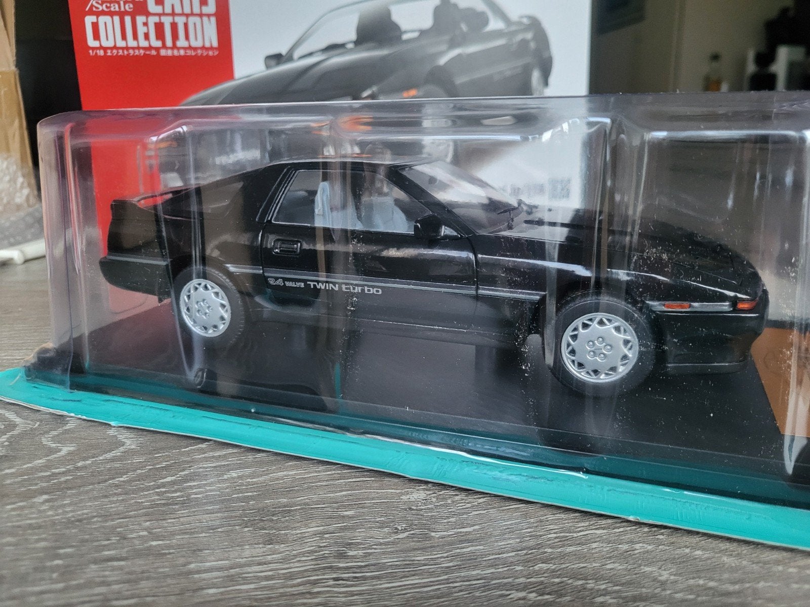 Toyota Supra mk3 schaal 1:18, Ophalen of Verzenden, Zo goed als nieuw, Overige merken