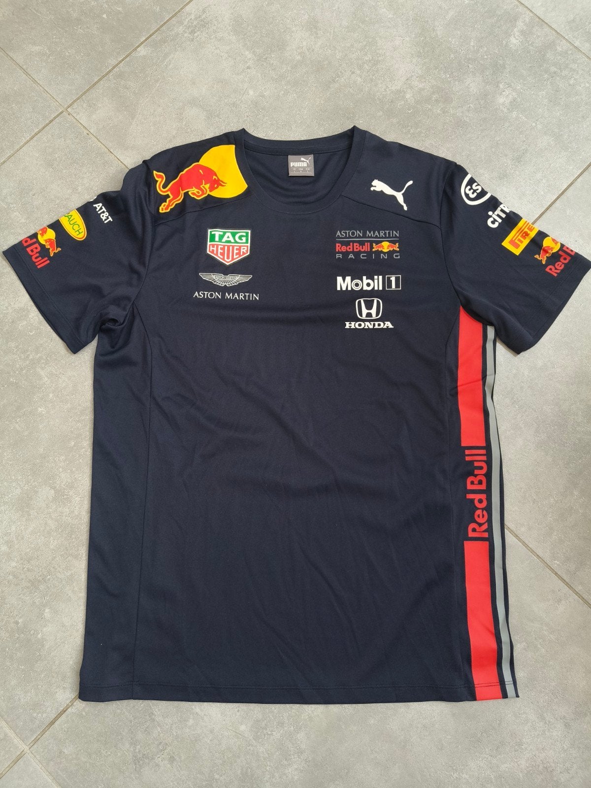RedBull Racing team shirt 2019/2020 (782315-01-EU), Ophalen of Verzenden, Zo goed als nieuw, Blauw