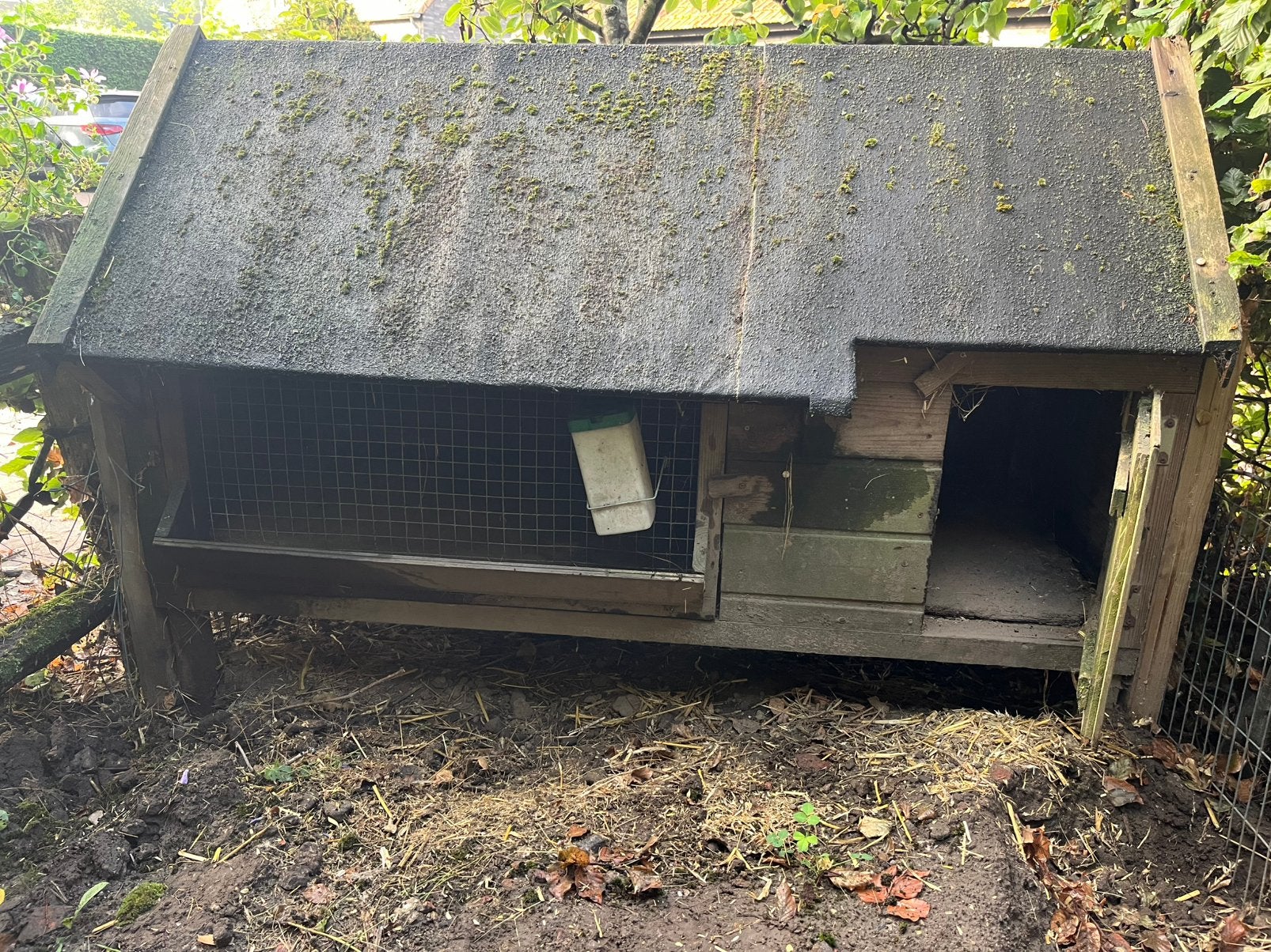 Gratis af te halen konijnenhok met onderdelen ren, Ophalen, 90 cm of meer, Konijn, Hok