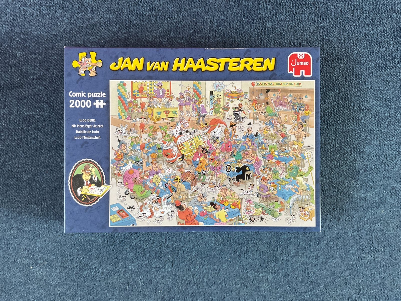 Jan van Haasteren puzzel 2000 st, Hobby en Vrije tijd, Ophalen, Meer dan 1500 stukjes, Zo goed als nieuw